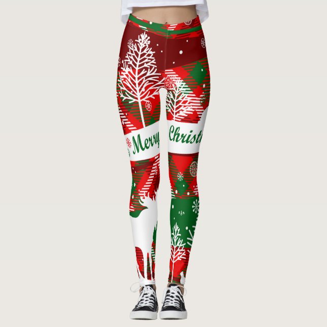 Very Cute Merry Christmas Leggings (Front)