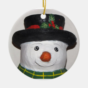 Very Cute Snowman Ornament