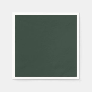 Very Dark Forest Green - Paper Napkins