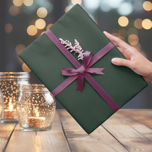 Very Dark Forest Green -  Wrapping Paper