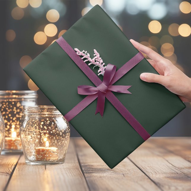 Very Dark Forest Green -  Wrapping Paper (Creator Uploaded)