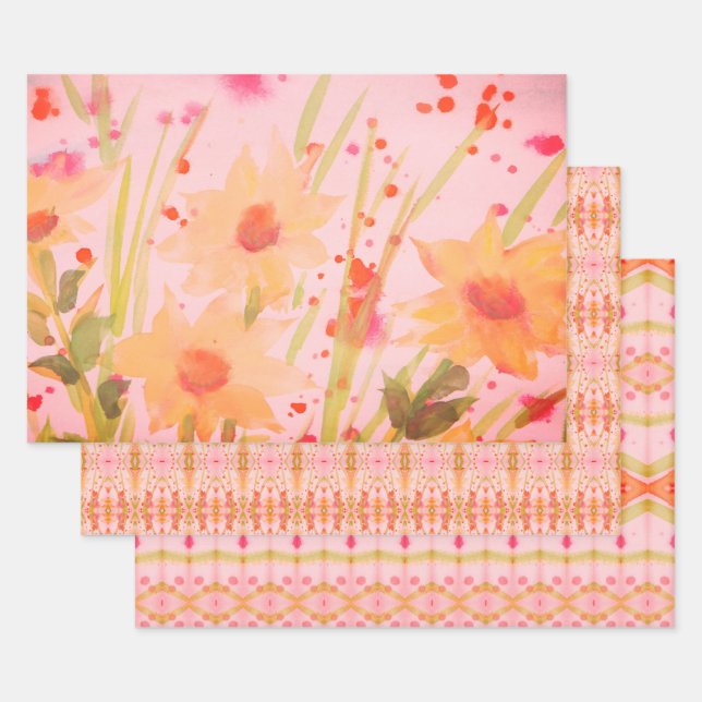 Very Decorative Sheet Wrapping Paper (Set)