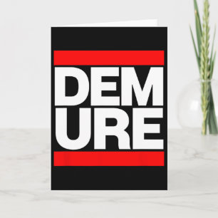 Very Demure Very Mindful Cutesy Ladies Work Prelim Card