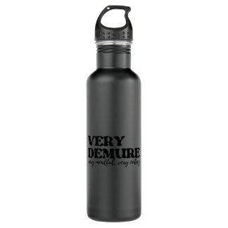 Very Demure Very Mindful Very Cutesy 710 Ml Water Bottle