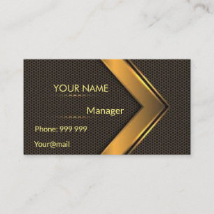 Very elegant and modern business card