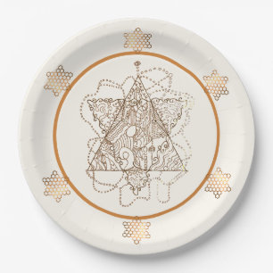 Very Elegant Passover Paper Plates
