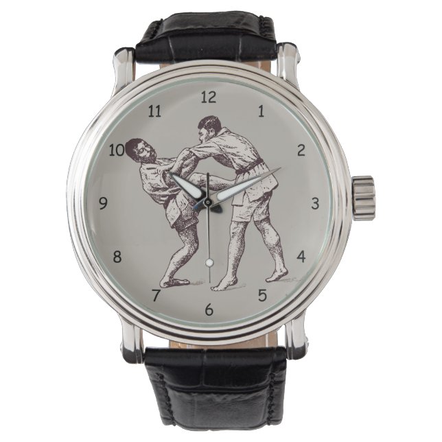 Very Fun Ancient Martial Arts Wrist Watch (Front)