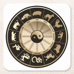 Very Fun Chinese Horoscope Coaster Set