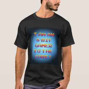 Very Fun Classic Arcade 8-Bit Gamer T-Shirt