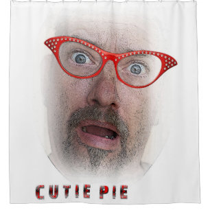 Very Fun Cutie Pie Shower Curtain!