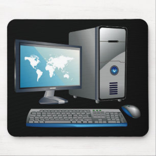 Very Fun Desktop Computer System Mouse Mat