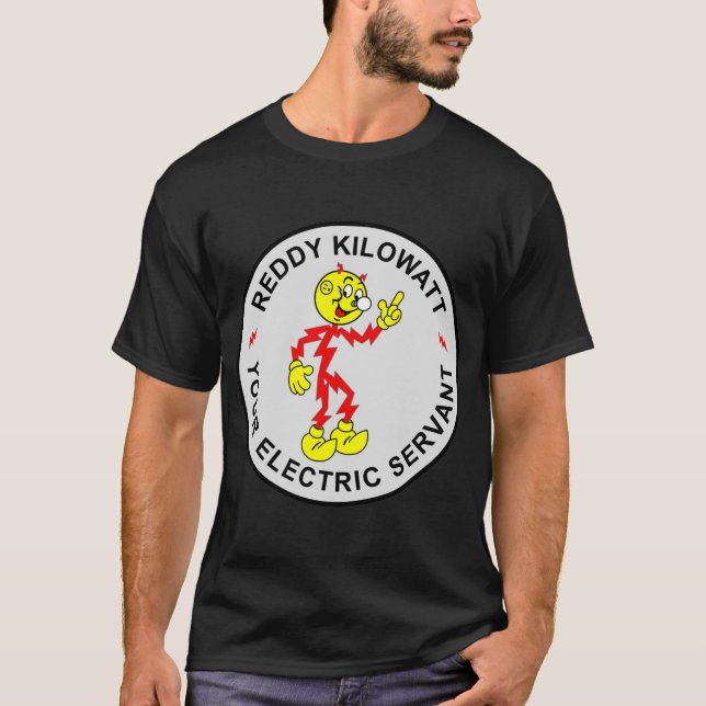 Very Fun Reddy Kilowatt T-Shirt (Front)