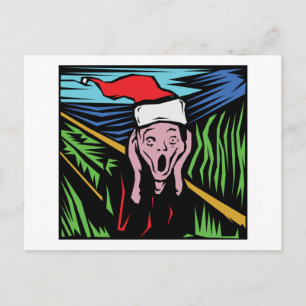 Very Funny Christmas Holiday Postcard