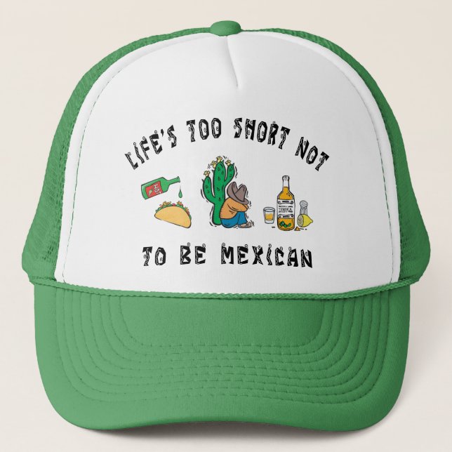 Very Funny Mexican Trucker Hat (Front)