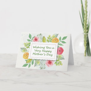 Very Happy Mother's Day Card
