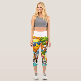 Very Hot Season Capri Leggings