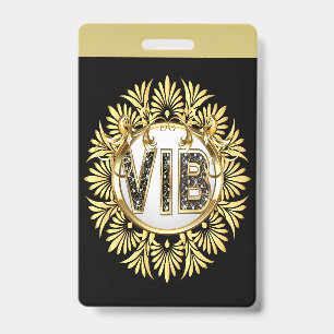 Very Important Bridesmaid - See Back Badge
