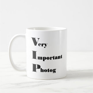 Very Important Photog Coffee Mug