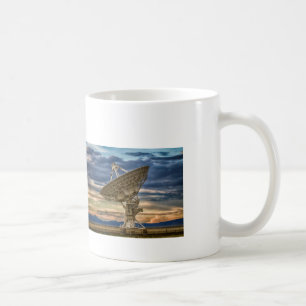 Very Large Array as sun sets Coffee Mug