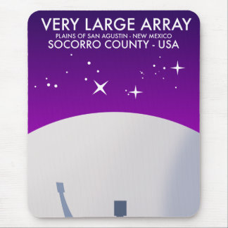 Very Large Array space observatory space art. Mouse Pad