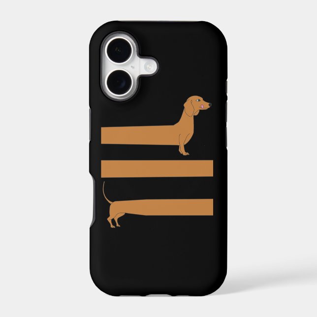 Very long Dachshund funny (Back)
