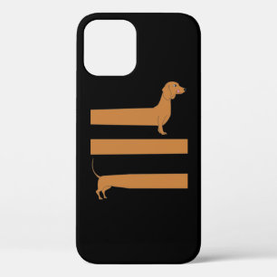 Very long Dachshund funny iPhone 12 Pro Case