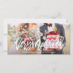 Very Married Holiday Card