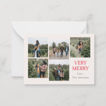Very Merry 5 Photo Collage