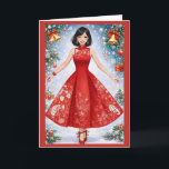 Very Merry Christmas Card<br><div class="desc">Send warm wishes and festive cheer with our beautifully crafted Christmas card collection. Each design is made to capture the magic of the season, printed on premium semi-gloss paper that enhances every vibrant detail. Available in both standard and compact sizes, these cards are perfect for spreading joy to family and...</div>