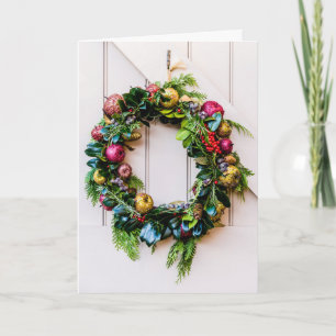 Very Merry Christmas Wishes From (Add Your Name) Holiday Card