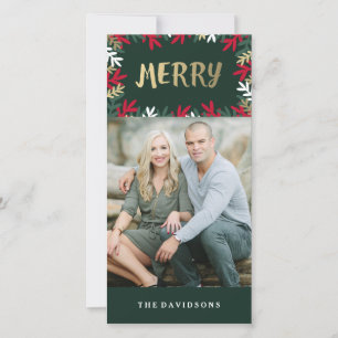 Very Merry Holiday Card
