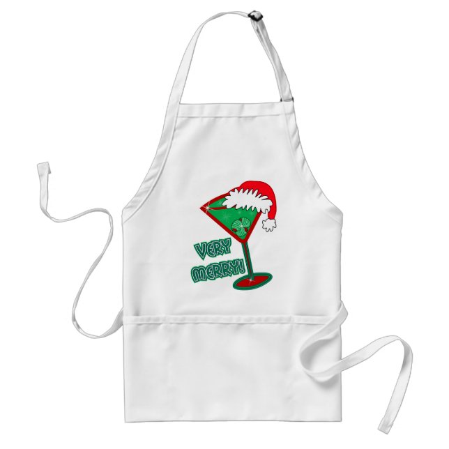 Very Merry! Standard Apron (Front)