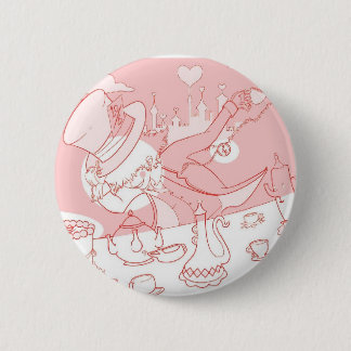 Very Merry Unbirthday Mad Hatter 2 Inch Round Button