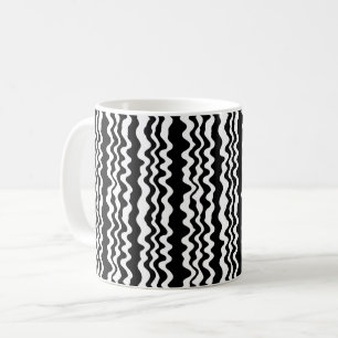 Very minimalist and simple flat and bold eclectic  coffee mug