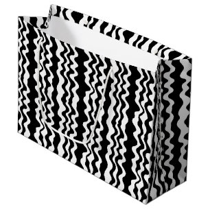 Very minimalist and simple flat and bold eclectic large gift bag