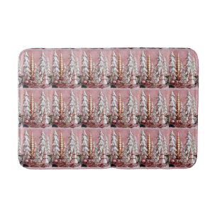 ***VERY MODERN CHRISTMAS TREE*** BATH MAT