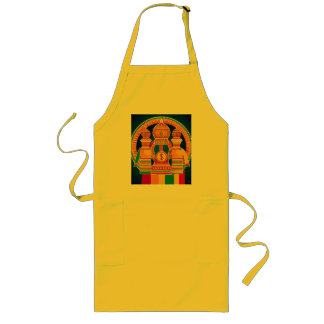 Very nice and very beautiful designs on long apron