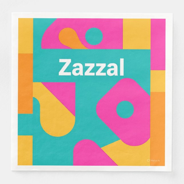 Very nice design for  napkin (Front)