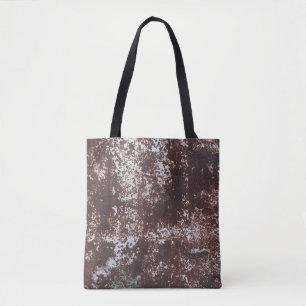 Very old rusted sheet iron. Textured metal surface Tote Bag