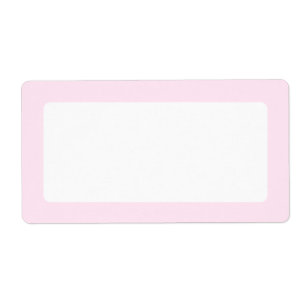 Very pale pink solid colour border blank