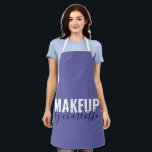 Very Peri Modern Business Salon Professional Apron<br><div class="desc">Very Peri Modern Business Salon Professional Apron</div>