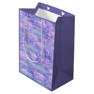 Very-peri water reflections medium gift bag
