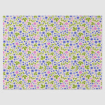 Very Pretty Floral Tissue Paper.