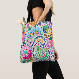 Very Pretty Paisley design Tote Bag