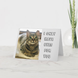 VERY ROMANTIC "BIRTHDAY CARD" JUST FOR "YOU" CARD