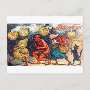 Very Scary Halloween Postcard