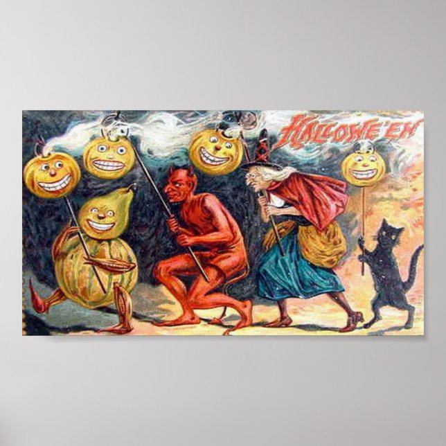 Very Scary Halloween Poster (Front)