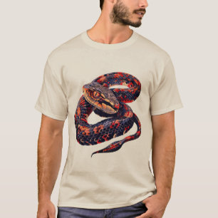 Very scary snake t-shirt design