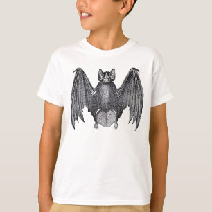 Very Scary Spooky Realistic Halloween Vampire Bat T-Shirt