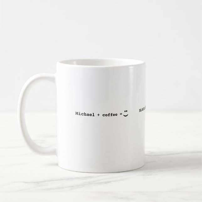 very simple and cool coffee mug (Left)